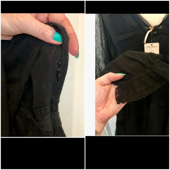 Free People Berline Mesh Trapeze Mini Dress - Picture 8 of 10